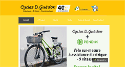 Desktop Screenshot of cyclesdguedon.com